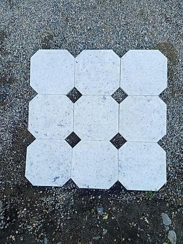 битоные: Тротуарная плитка с декоративным рисунком и вставками - Материал — 6