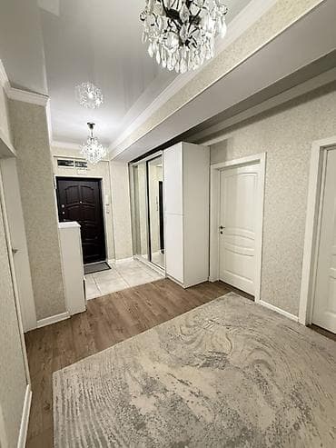 3 комнаты, 100 м², ул. Ахунбаева / Бакаева Элитка, 7 этаж, Евроремонт — 9
