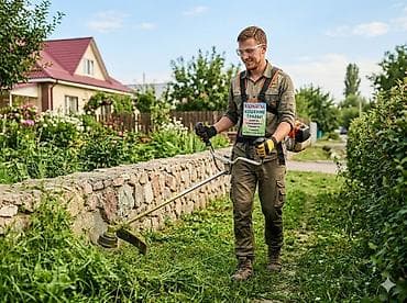 выгульщик собак: Уборка территории, Стрижка газона — 1
