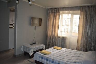 посуточная квартира в караколе: 1 комнатная квартира на сутки, посуточная аренда, гостиница — 4