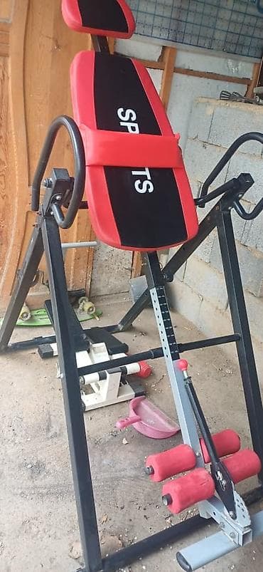 Инверсионный стол для растяжки и разгрузки позвоночника Описание: -