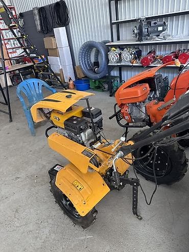 Транспорт: Мотоблок (Mini Inter Cultivator) с бензиновым двигателем и ременным — 3