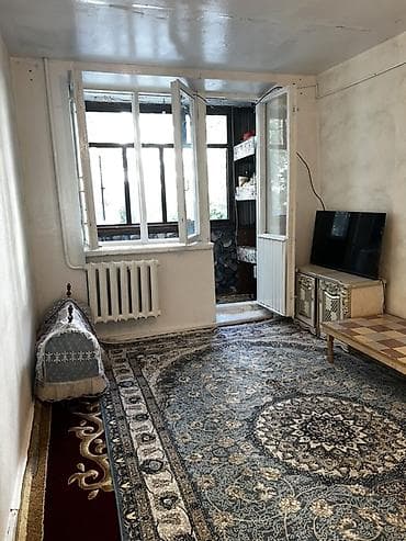 квартиры 105 серия: 1 комната, 15 м², Ошский мкр., Общежитие, 2 этаж — 1