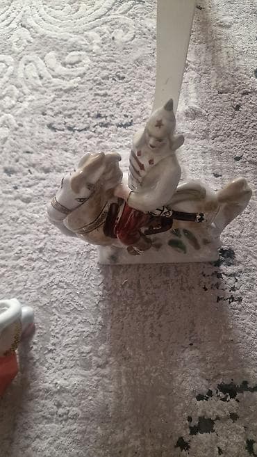 Музыкальные инструменты: Коллекция фарфоровых статуэток с народными мотивами. - Парная — 3