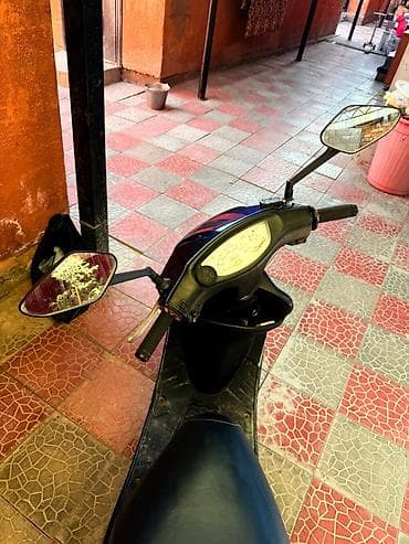 Тип скутера Honda, 50 куб. см, Бензин, Б/у — 7