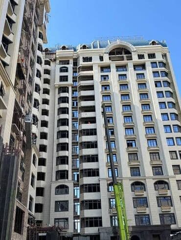 рынок недвижимости бишкек 2023: 3 комнаты, 134 м², Элитка, 13 этаж, ПСО (под самоотделку) — 2