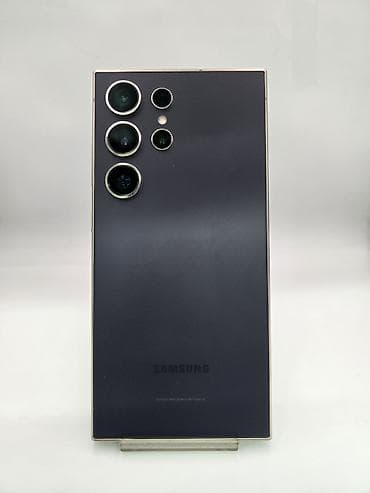 Samsung Galaxy S24 Ultra, Колдонулган, 256 ГБ, түсү - Боз, Бөлүп төлөө менен, eSIM
