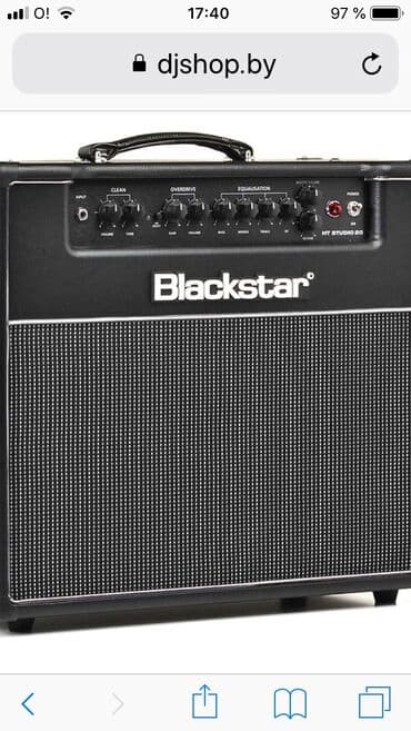 ремонт акустики: Продаю ламповый гитарный комбоусилитель Blackstar HT STADIO — 1