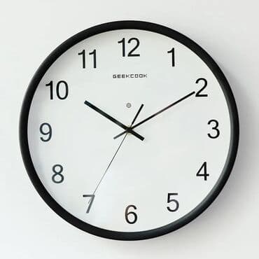 будильник часы: Настенные часы с подсветкой (включается от хлопка, только в темноте) — 6