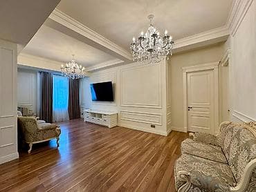2021: 3 комнаты, 100 м², Ала-Арча ТРЦ Элитка, 6 этаж, Дизайнерский ремонт — 1