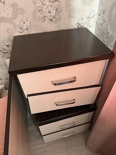 Мебельные гарнитуры: Гарнитур для спальни/гостиной в едином стиле, цвет венге + светлый дуб — 3