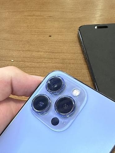 IPhone 13 Pro, Б/у, 256 ГБ, Sierra Blue, Чехол, 80 % — 9