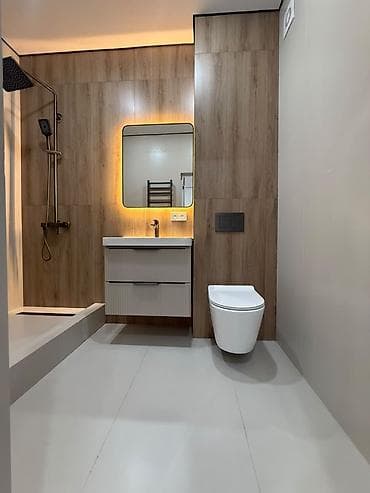 Батирлер: 1 бөлмө, 45 м², Фучик паркы Элитка, 3 кабат, Евро оңдоо — 6