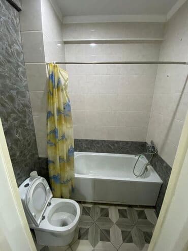 бишкек квартира ночь: 1 комната, Душевая кабина, Постельное белье, Кондиционер — 6