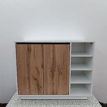 Столдор: Тумба жана бут кийим койгуч, Жаңы, МДФ, түсү - Ак — 5