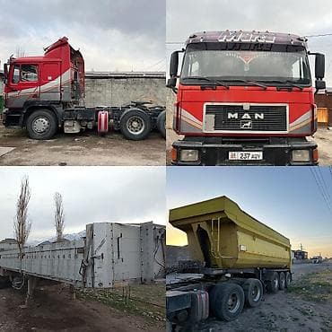 тигач рено: Тягач, MAN, 1991 г. — 1