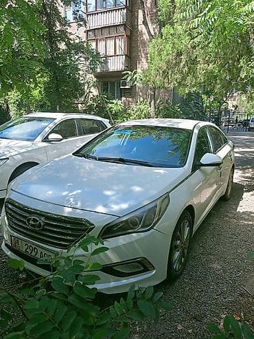 Hyundai Sonata: 2015 г., 2 л, Автомат, Газ, Седан