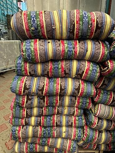 bed sheet: Теплые стеганые матрасы/матрасы‑топперы с узорными полосами - Тип — 1