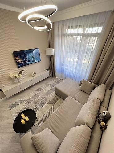 жк олокон фото: 2 комнаты, 60 м², Элитка, 12 мкр Элитка, 10 этаж, Дизайнерский ремонт — 1