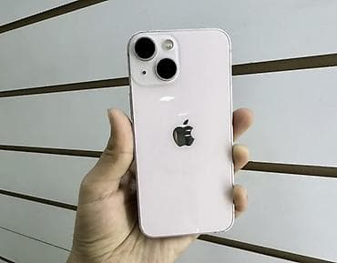 second hand mobile: IPhone 13 mini, Б/у, 128 ГБ, Розовый, 100 % — 3