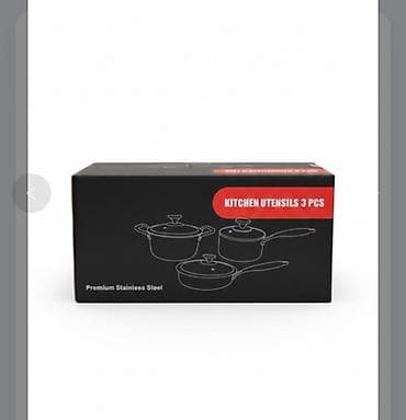 marvel legends: Набор кухонной посуды из нержавеющей стали, 3 предмета (Premium — 2