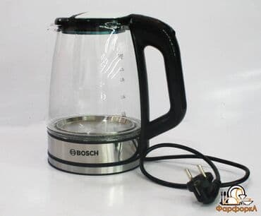 bosh кофеварка: Электрический чайник, Новый, Бесплатная доставка, Платная доставка, Самовывоз — 1