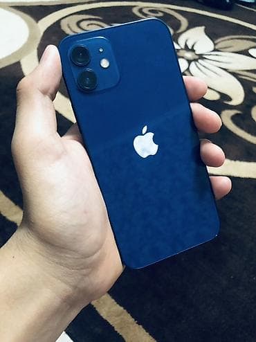 IPhone 12, Б/у, 128 ГБ, Синий, 71 %