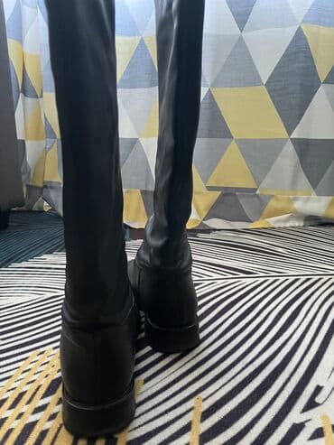 обувь для охоты: Кожаные сапоги на осеньвесна и теплая зима, размер 37р высота до — 4