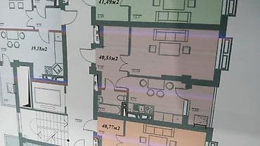 ниже себестоимости: 1 комната, 40 м², Элитка, 6 этаж, Готовая ПСО (под самоотделку) — 4