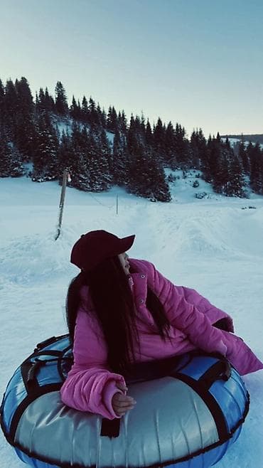 soft shell: Длинное женское пуховое пальто/парка, розовое - Утеплённое длинное — 1