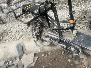 электро мотороллер: Электроскутер с багажным кофром - Компактный городской электроскутер — 4