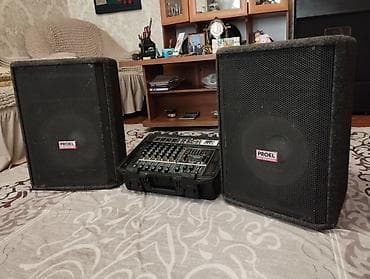 technics rs: Продаю аппаратуру в рабочем состоянии, колонки 12-дюймов, микшер — 1