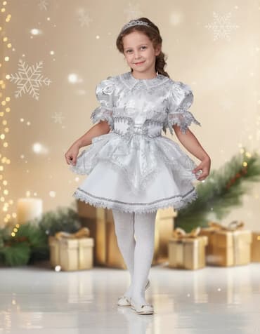 стулья офисные: Карнавальный костюм «Снежинка» для девочки — бренд Батик. Сделано в — 1