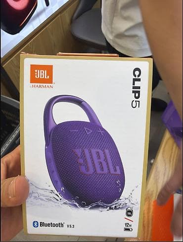 JBL Clip 5 — портативная Bluetooth‑колонка с карабином Основные