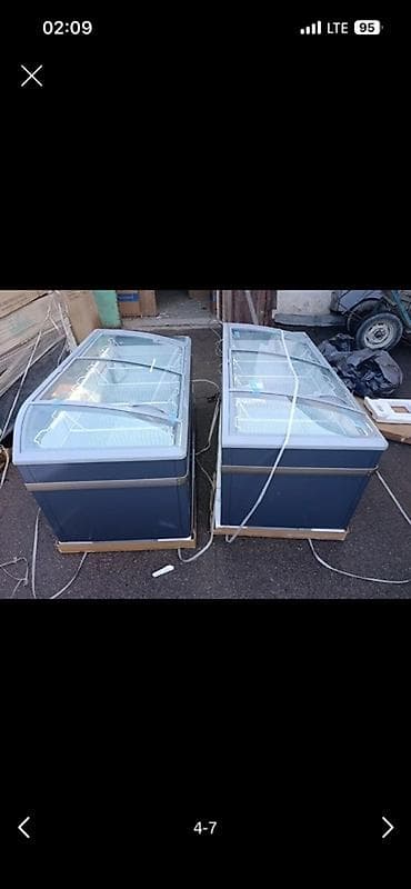 морозил: Ларь‑витрина морозильная для магазинов и супермаркетов. Описание: - — 7