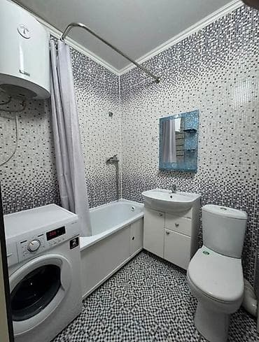 Квартиры: 1 комната, 43 м², Джал мкр (в т.ч. Верхний, Нижний, Средний) Элитка, 9 этаж, Свежий ремонт — 6
