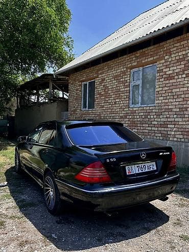 водавоз продажа: Mercedes-Benz S-class AMG: 2001 г., 5.5 л, Автомат, Бензин, Седан — 5
