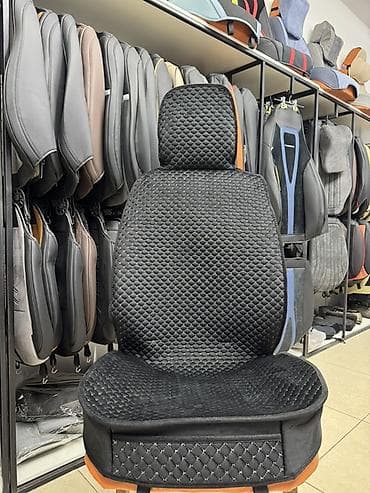 авто сидение: Чехлы Велюровые, цвет - Серый — 2