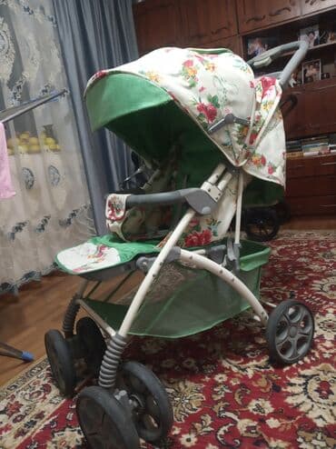 дождевик на коляску: Коляска, Б/у — 2