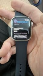 епыл воч: Смарт-часы Apple Watch 9 серия в белом цвете с алюминиевым корпусом и — 2