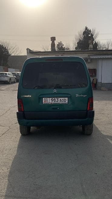 хобо: Citroen Berlingo: 2002 г., 1.6 л, Механика, Бензин, Фургон — 3