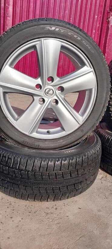 купить шины в бишкеке: Колеса в сборе 225 / 50 / R 17, Зима, Б/у, Комплект, Легковые, Литые, отверстий - 5 — 2