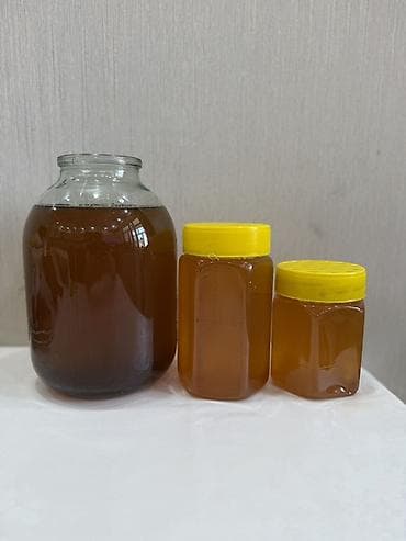 банки для меда оптом: Мёд натуральный, жидкий, янтарного цвета. Разлит в тару разного — 4