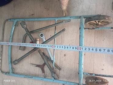 Уголь: Садово-строительная тачка и тележка, Стальная, Двухколесная — 5