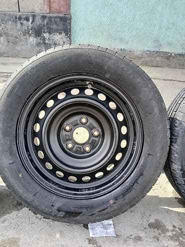 пш метр: Дөңгөлөктөр монтажда 215 / 60 / R 16, Жай, Колдонулган, Комплект, Жеңил унаалар, Темир, тешиктери - 5 — 3