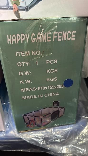 pop it: Манеж Новая Детский манеж Happy Game Fence - Тип: игровой — 6