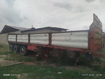 Полуприцеп бортовой ленивец бар тара 3.500 тонна обмен женил машинага — 1