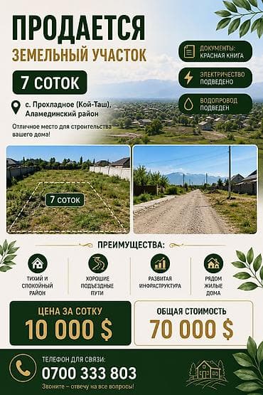 7 соток, Для строительства, Красная книга