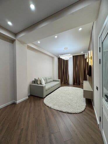 купить квартиру в бишкеке 6 микрорайон: 3 комнаты, 89 м², Элитка, 6 этаж, Дизайнерский ремонт — 7