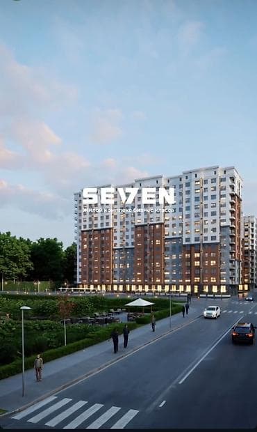2-комнатная квартира в р-не Технопарк, ЖК Seven (бизнес‑класс) -